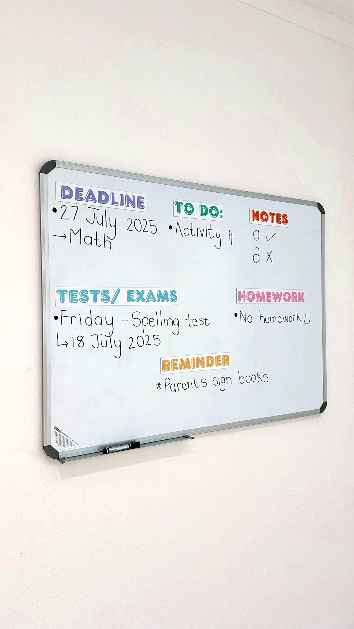 3D Reminder Magnet Set