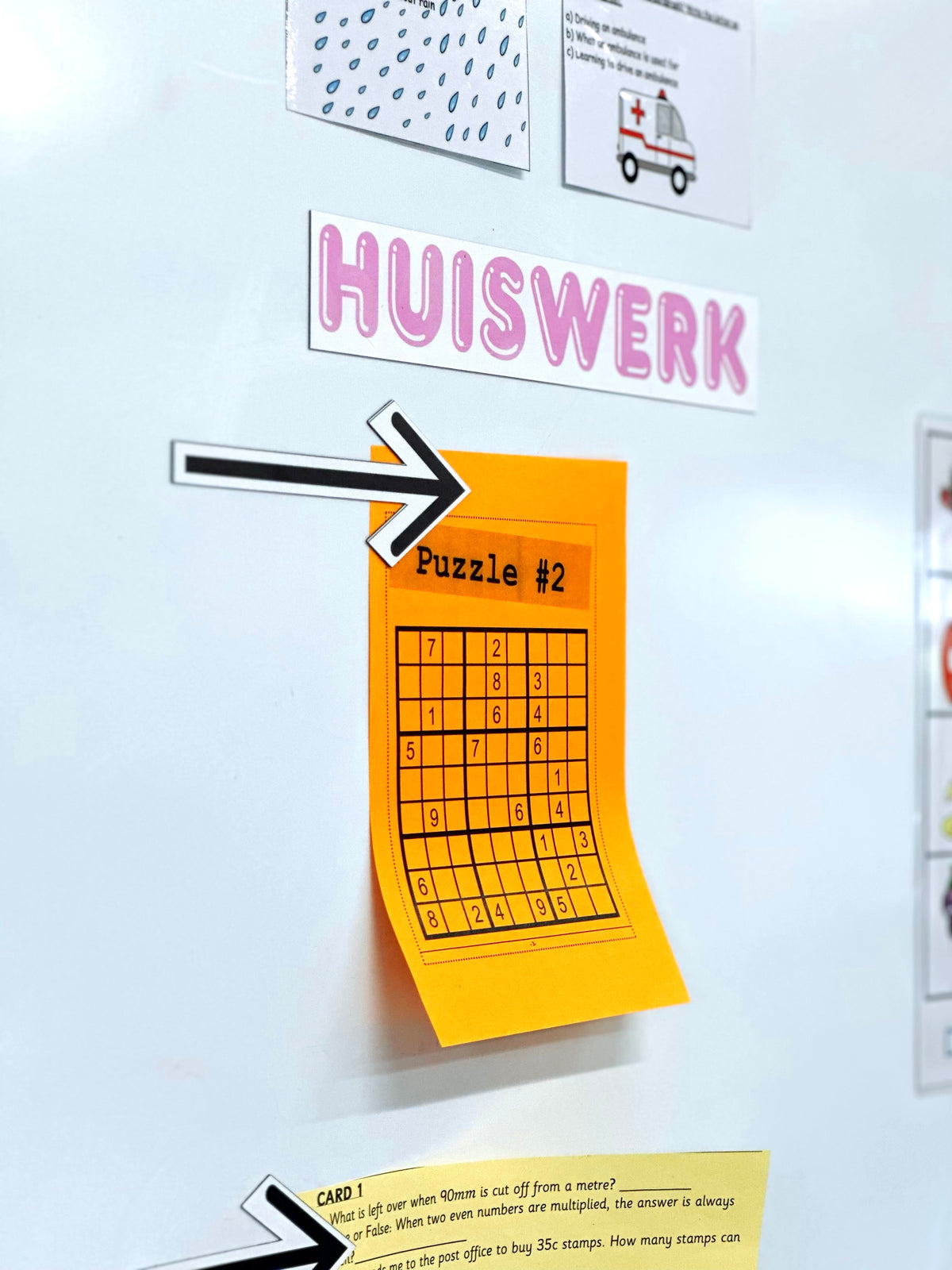 3D Reminder Magnet Set