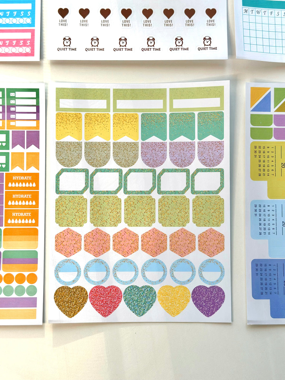 A5 Scrapbook Stickers Pack
