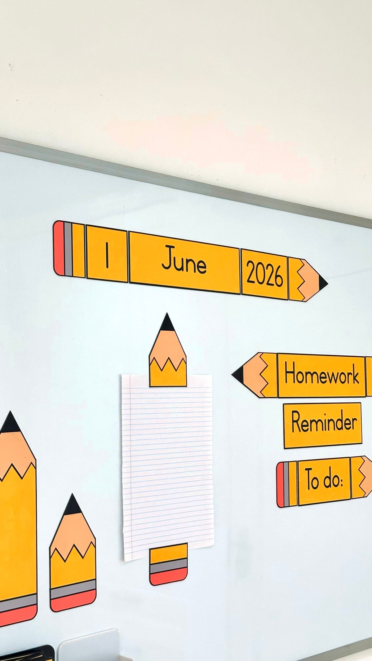 Pencil Calender Set