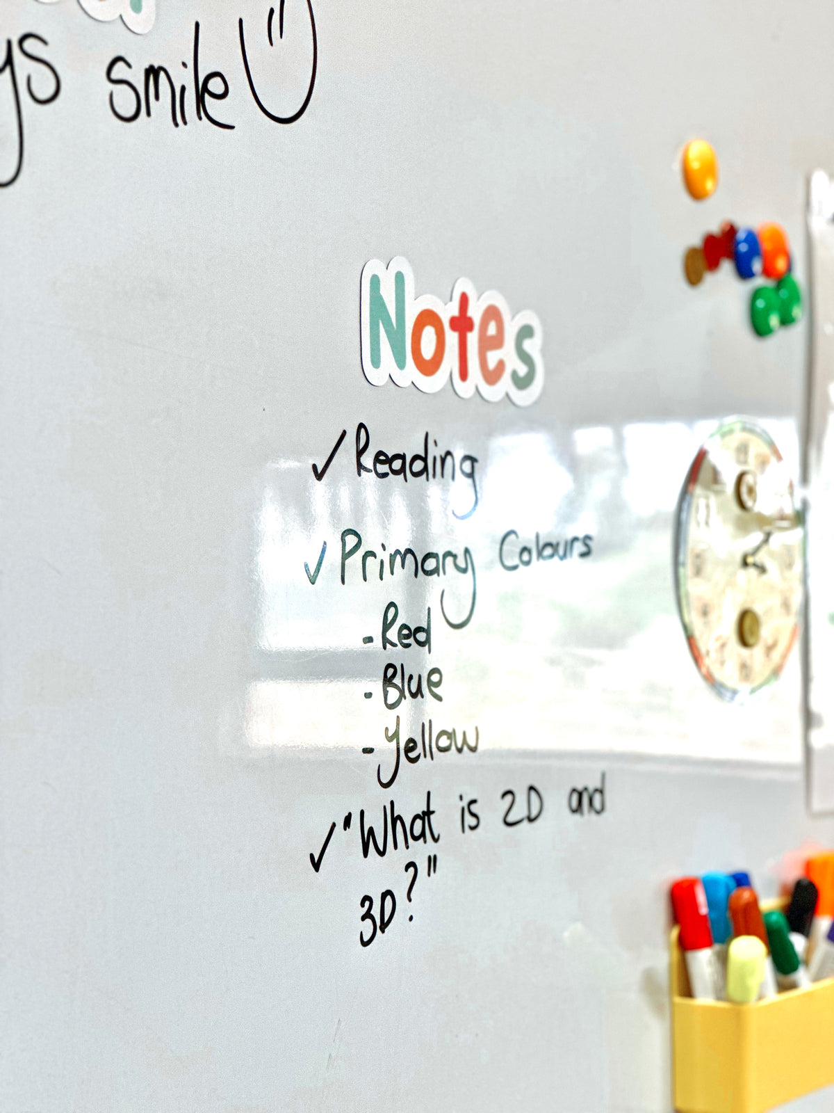 Soft Pastel Reminder Magnets