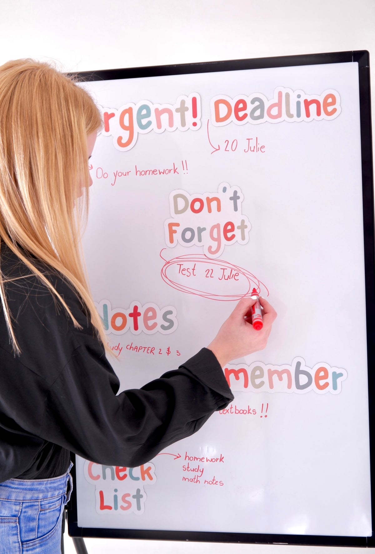 Soft Pastel Reminder Magnets