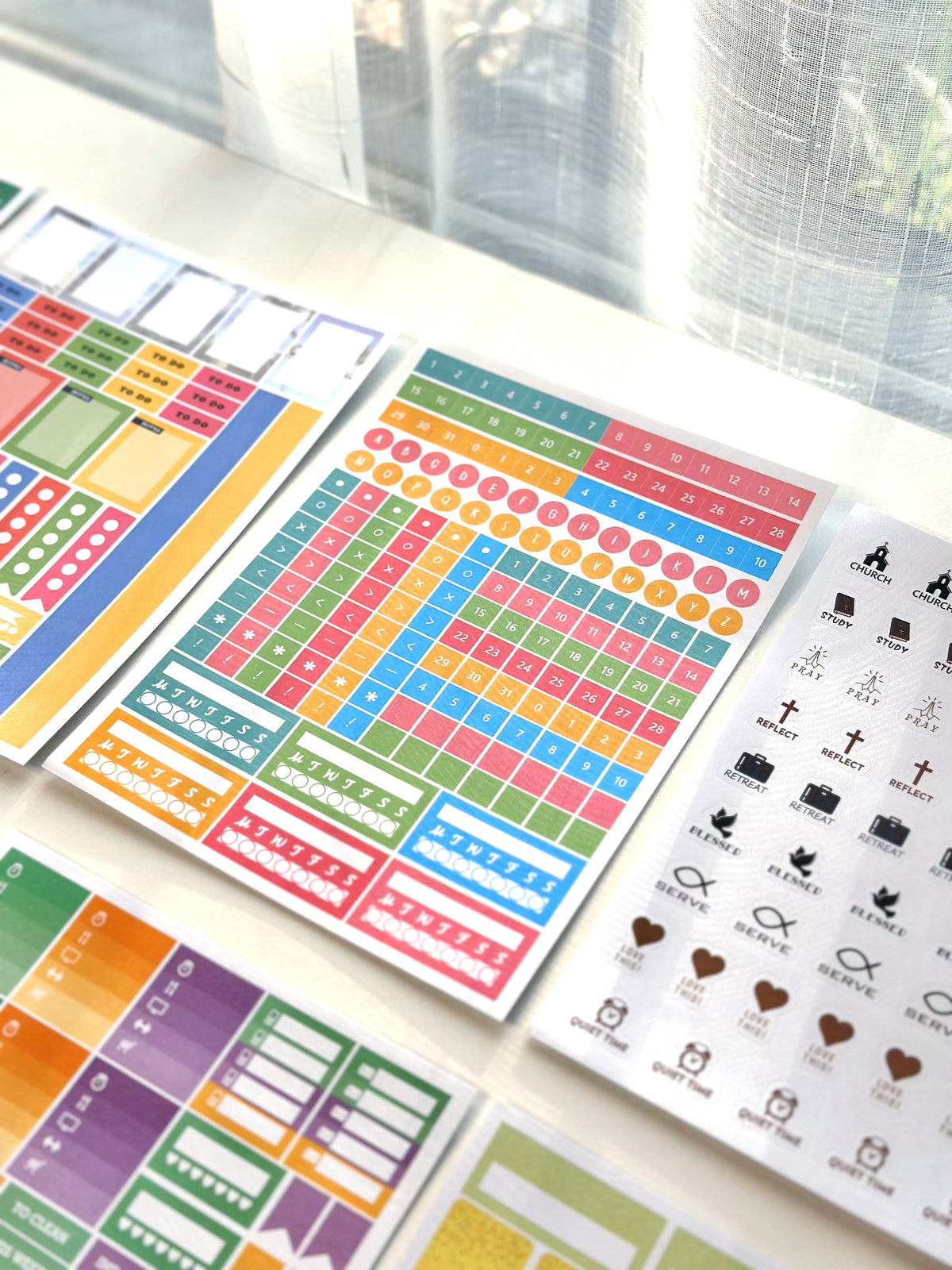 A5 Scrapbook Stickers Pack