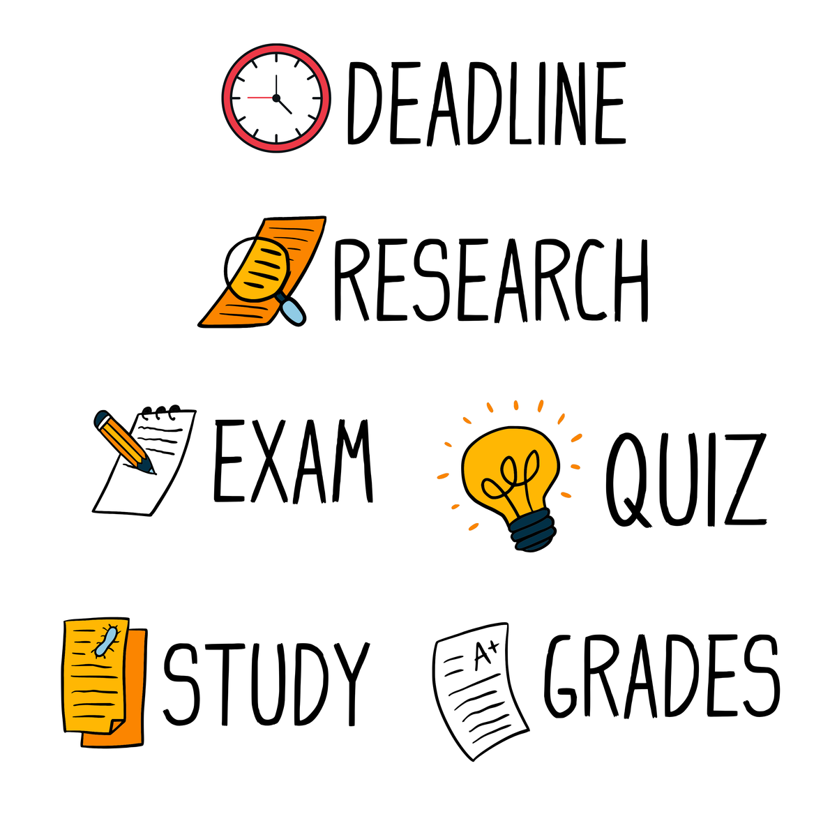 Simple Picture Reminder Set