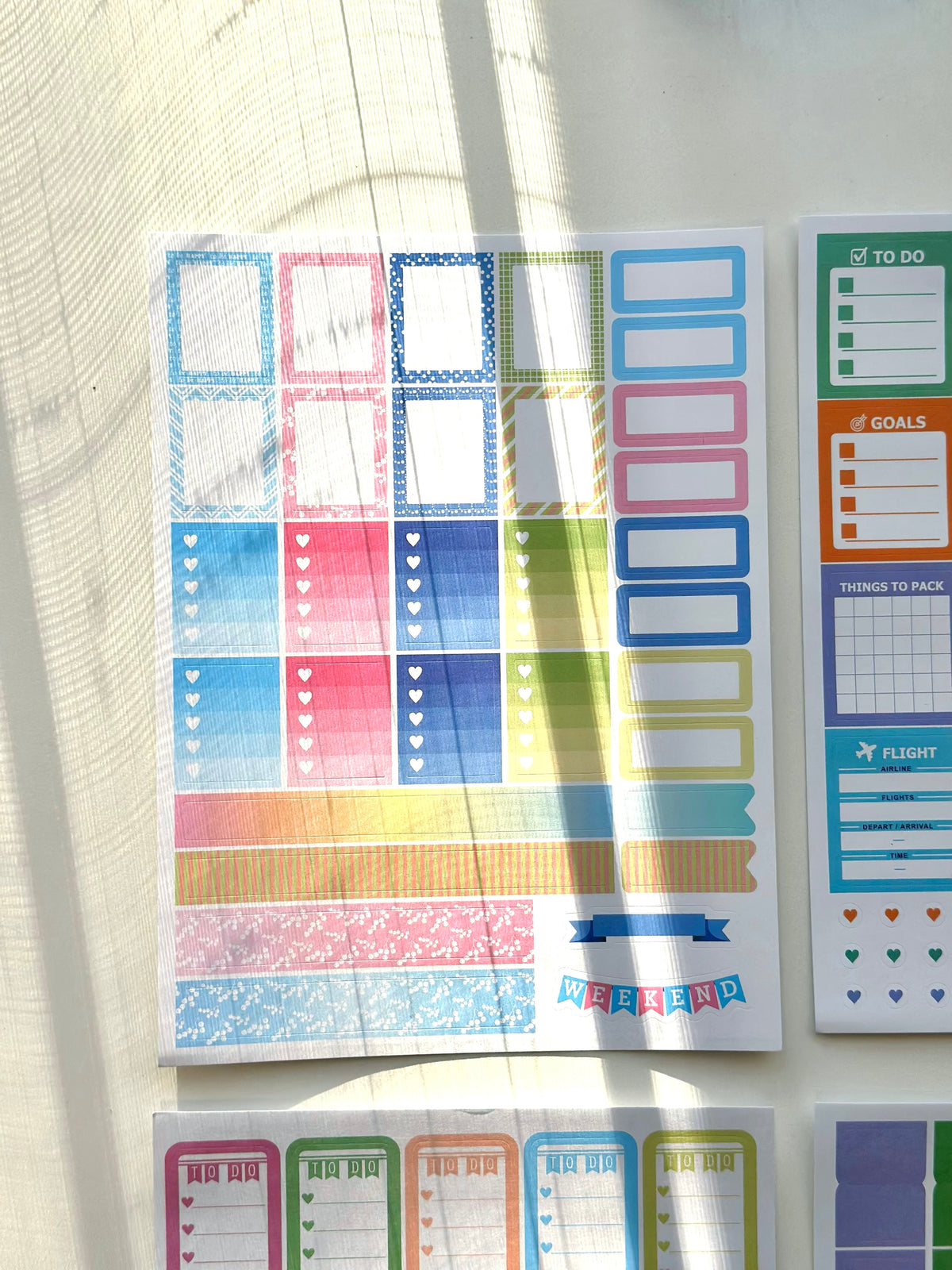 A5 Scrapbook Stickers Pack