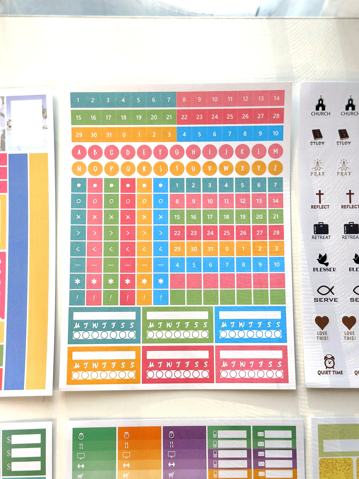 A5 Scrapbook Stickers Pack