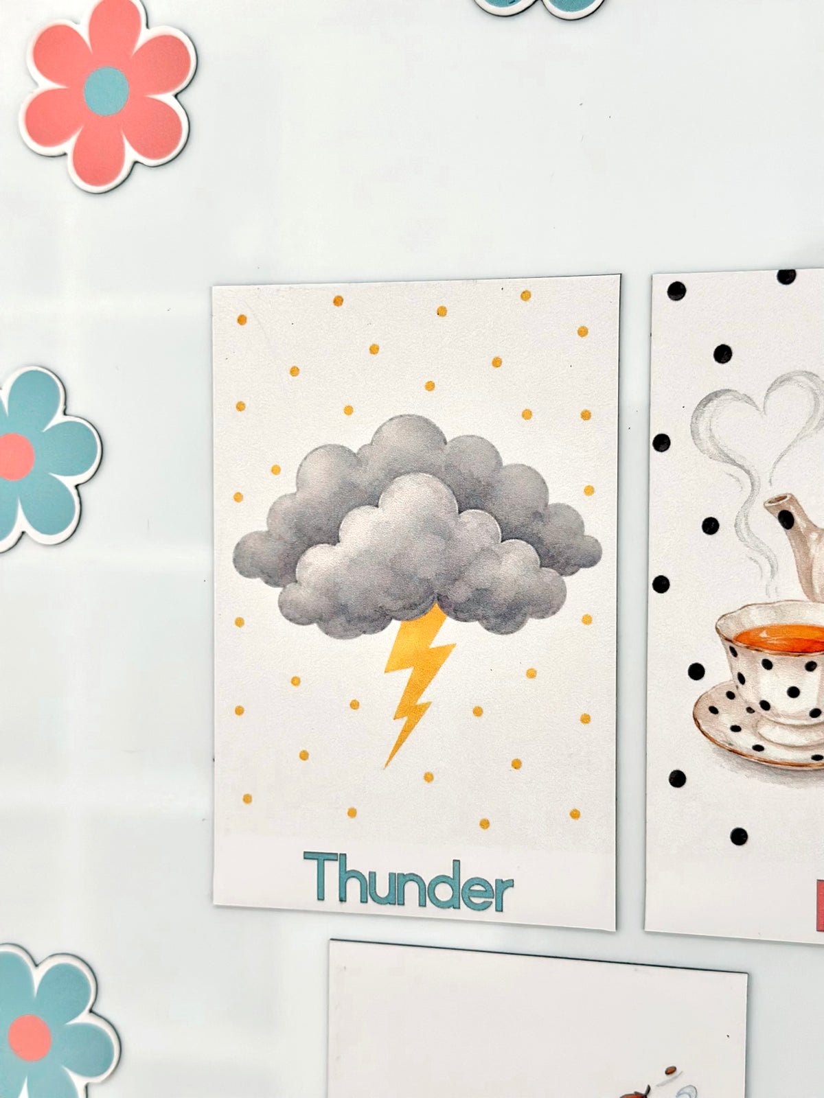 Polka dot Advanced Weather Calendar Chart