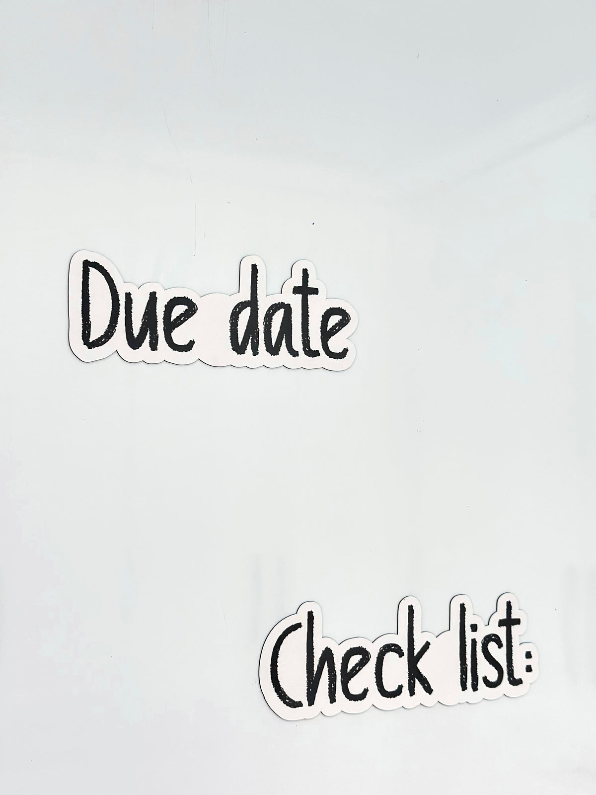 Chalk Reminder Set