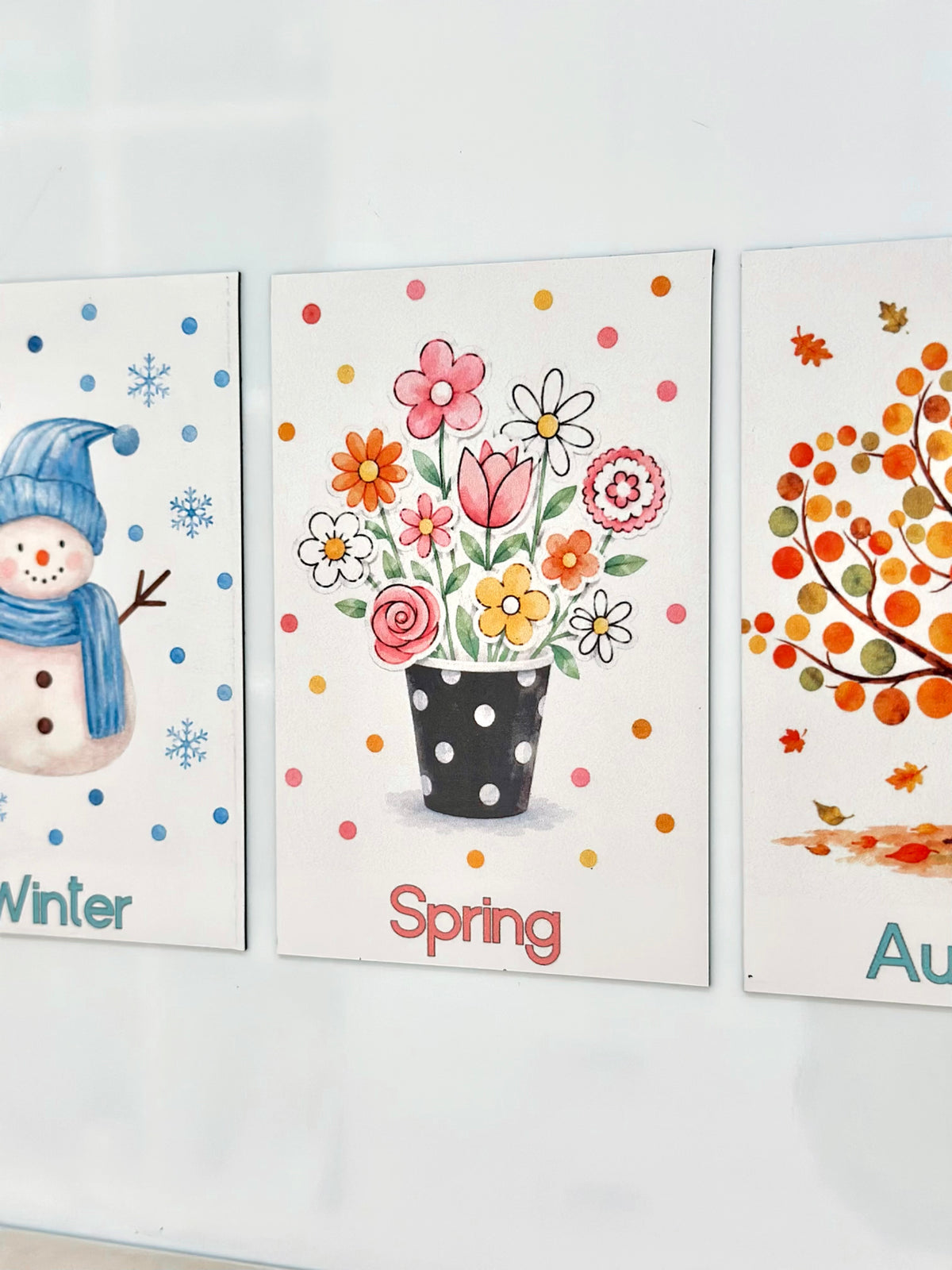 Polka dot Advanced Weather Calendar Chart