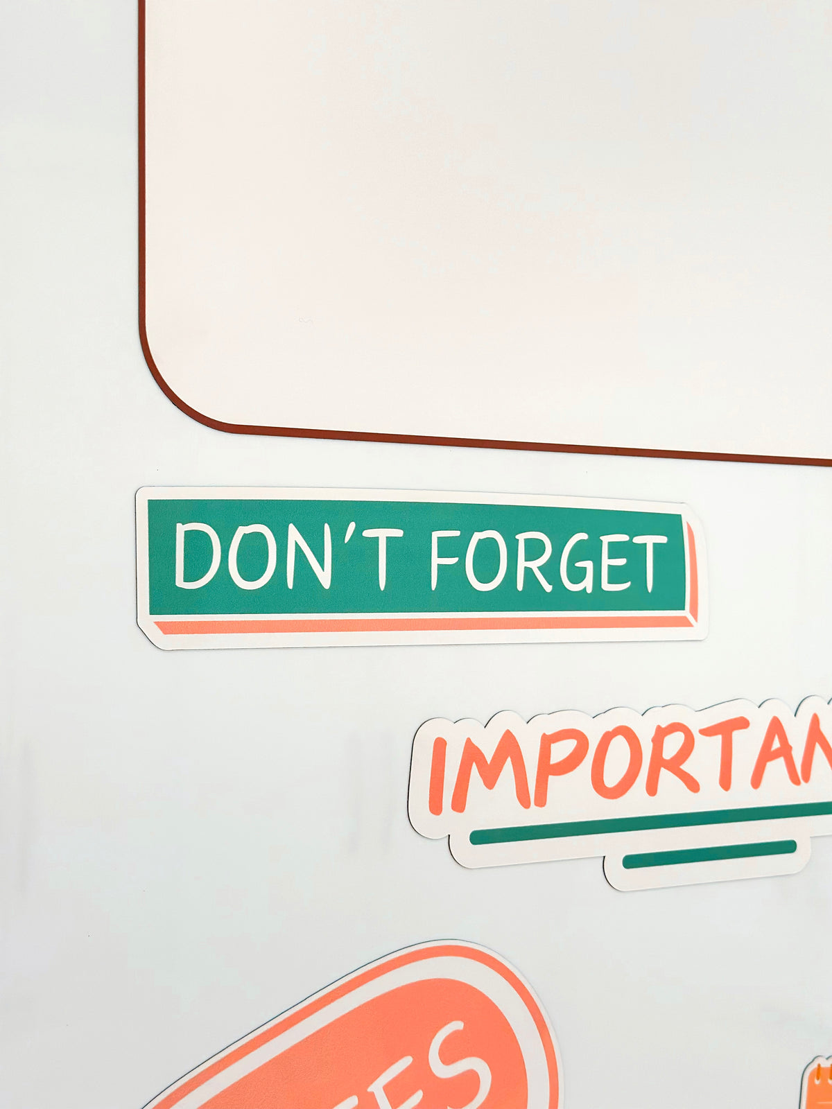 Soft Colourful Reminder Magnets