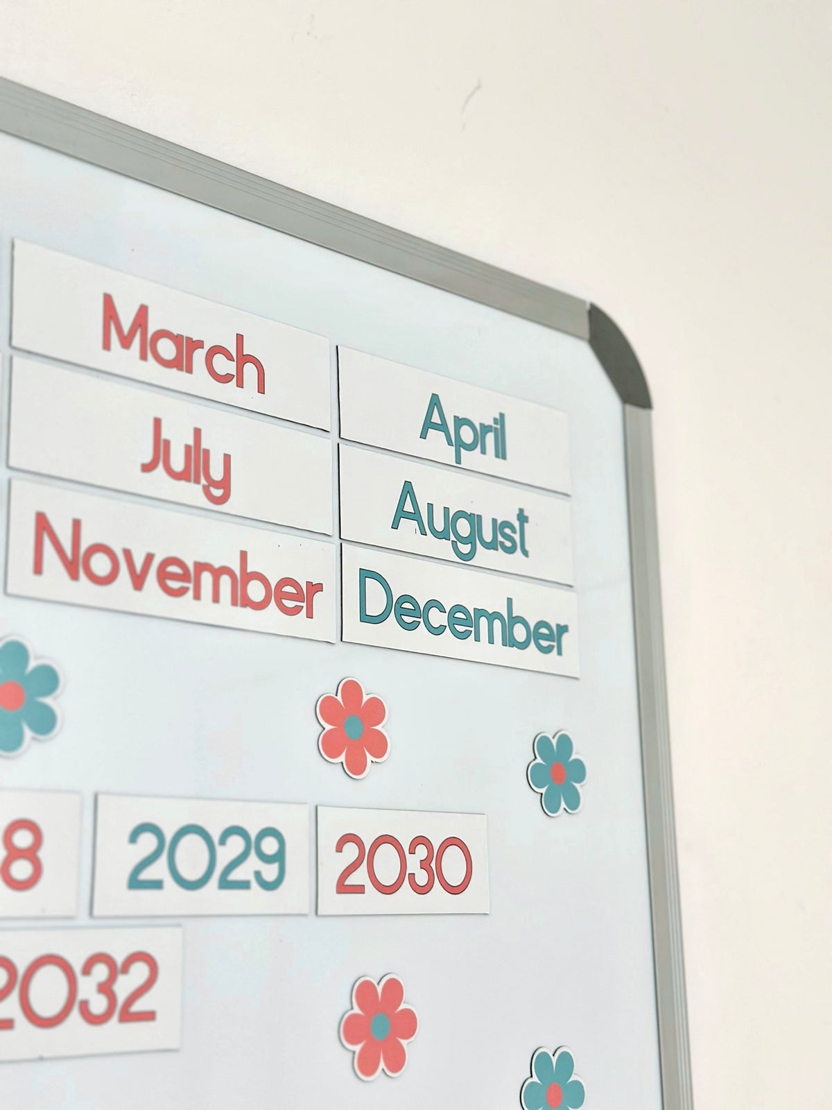 Polka dot Advanced Weather Calendar Chart
