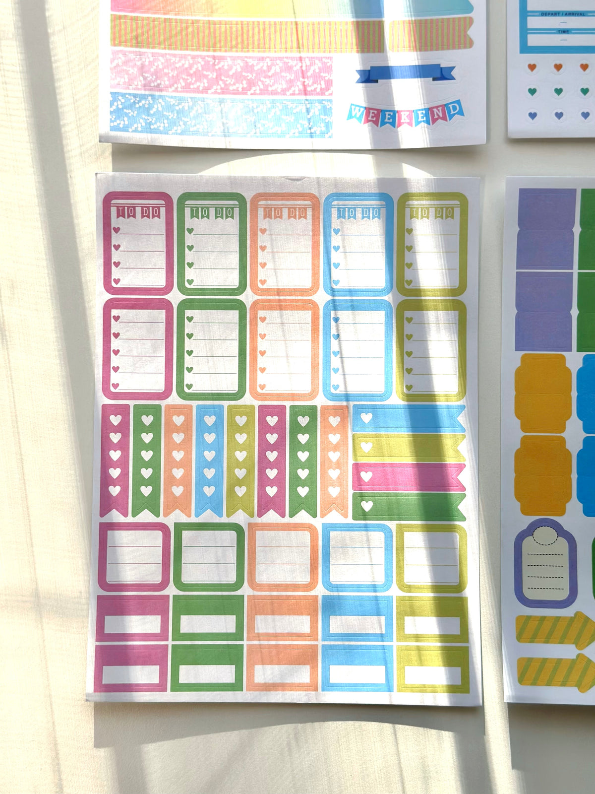 A5 Scrapbook Stickers Pack