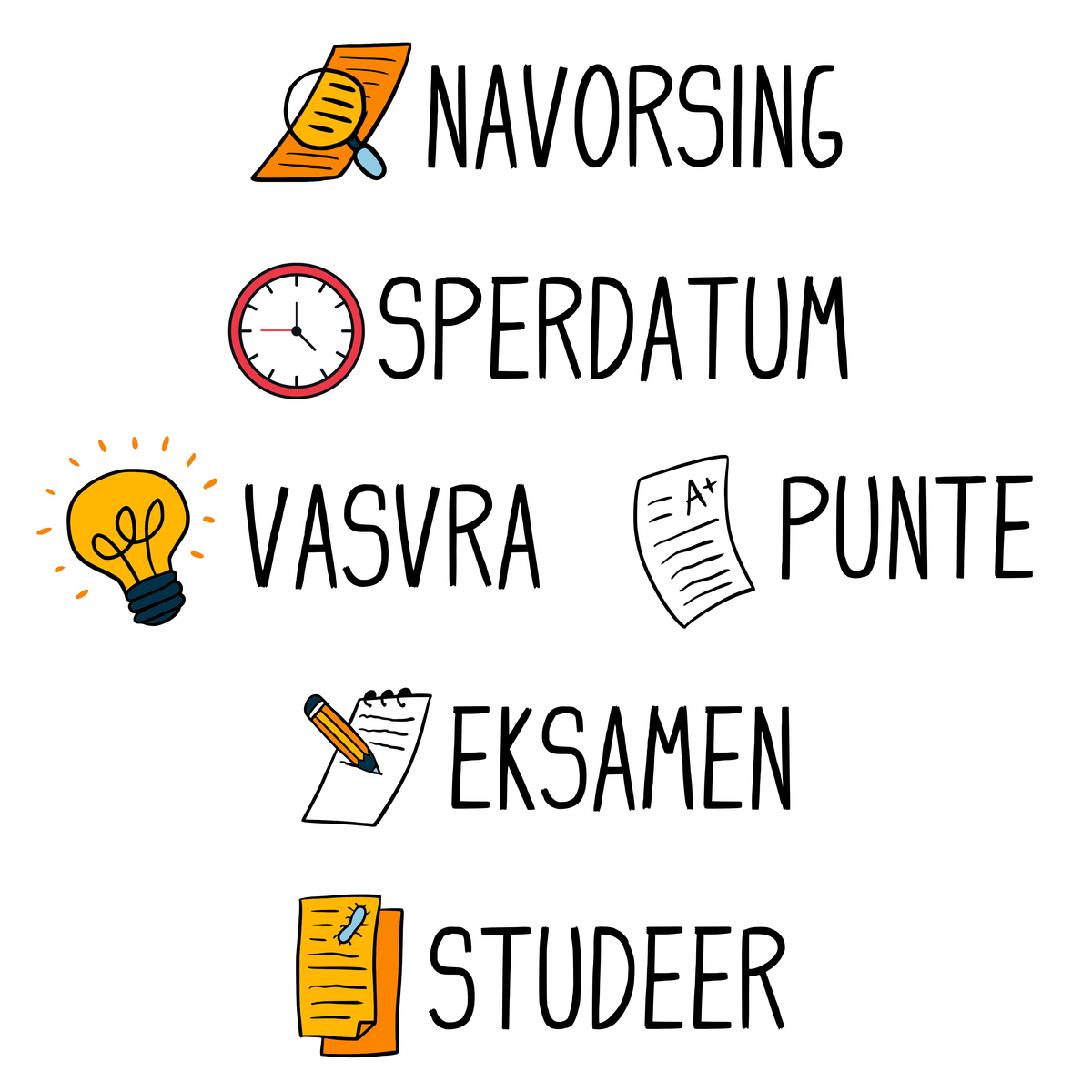 Simple Picture Reminder Set