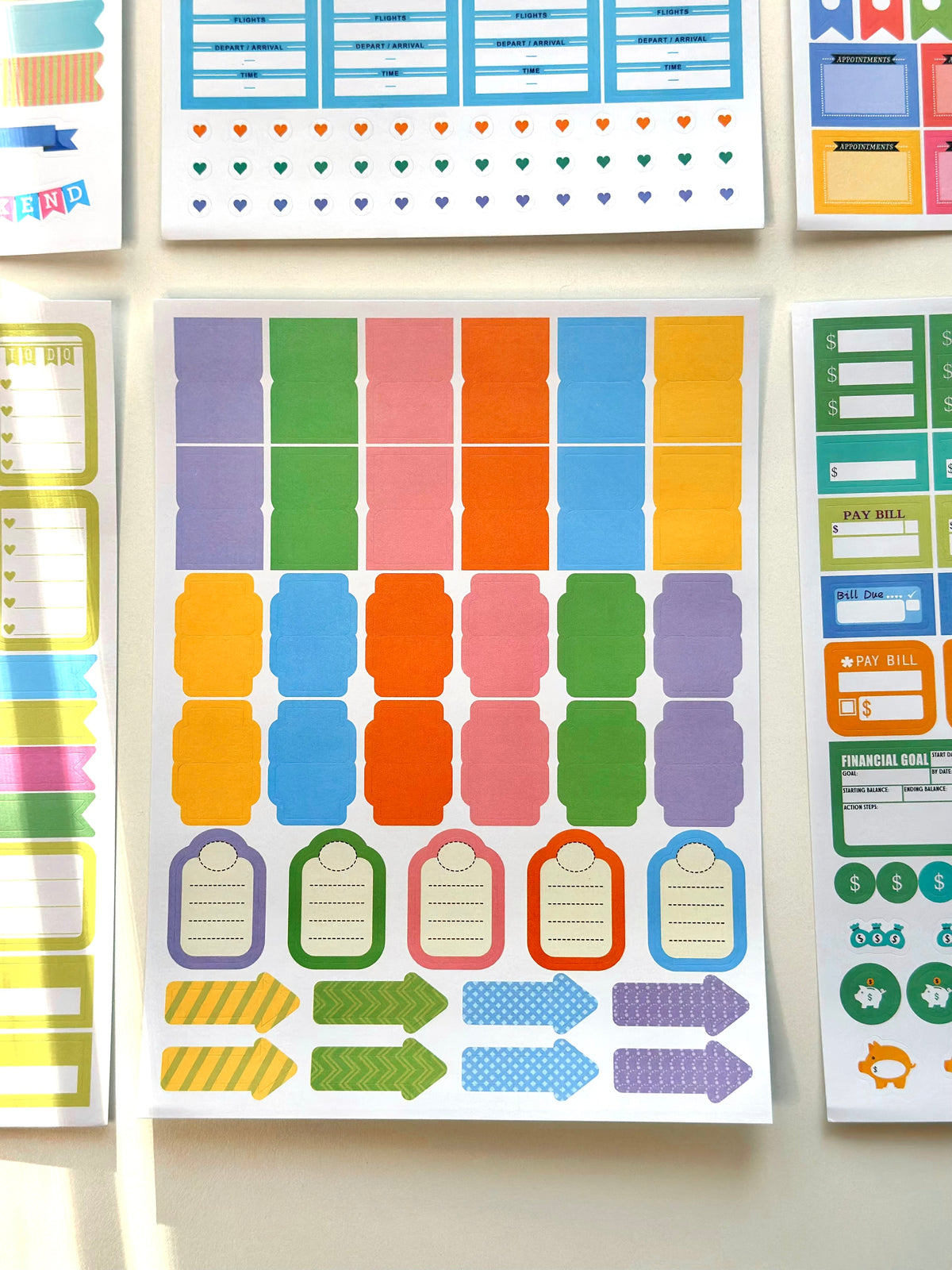 A5 Scrapbook Stickers Pack