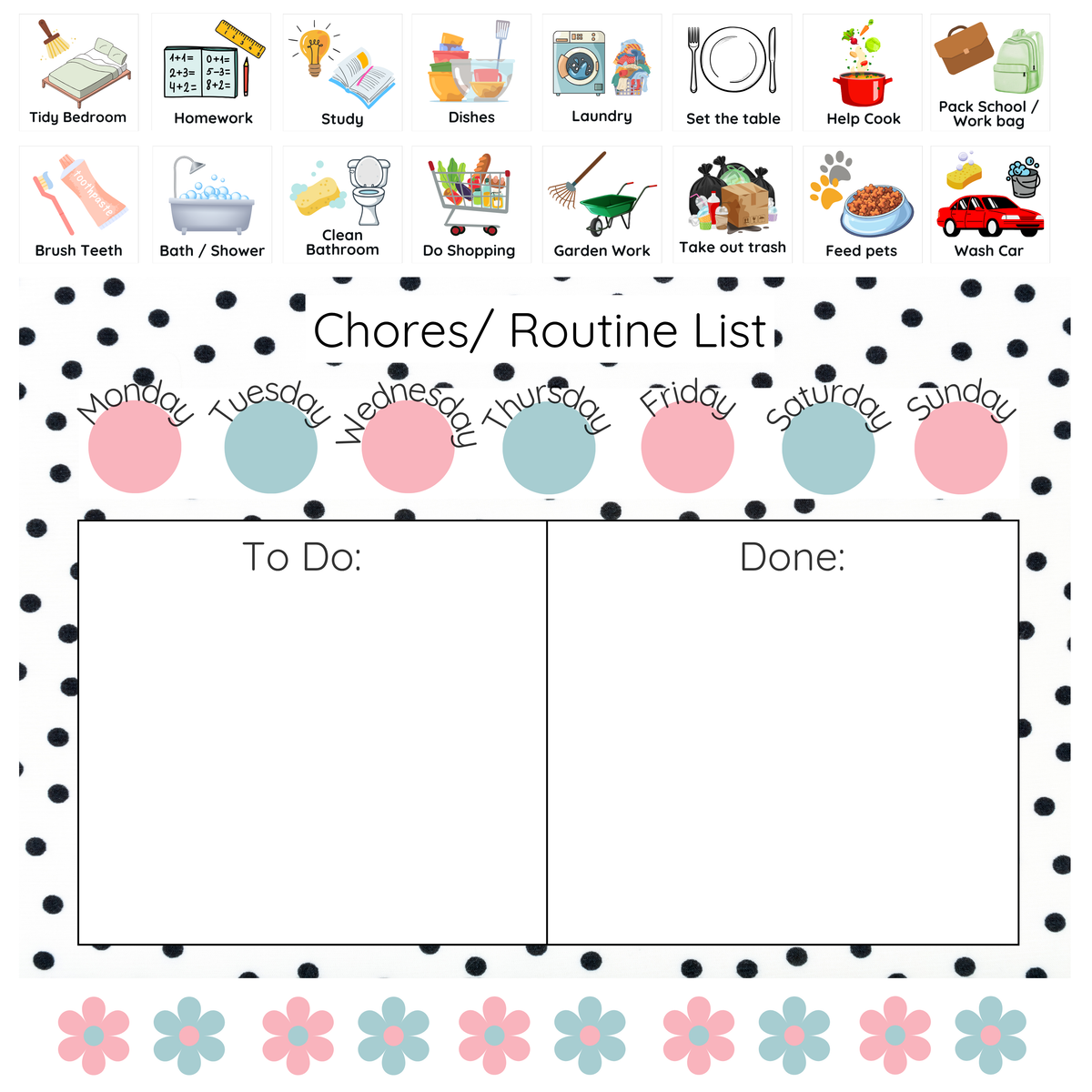 Polka Dot Chords Chart