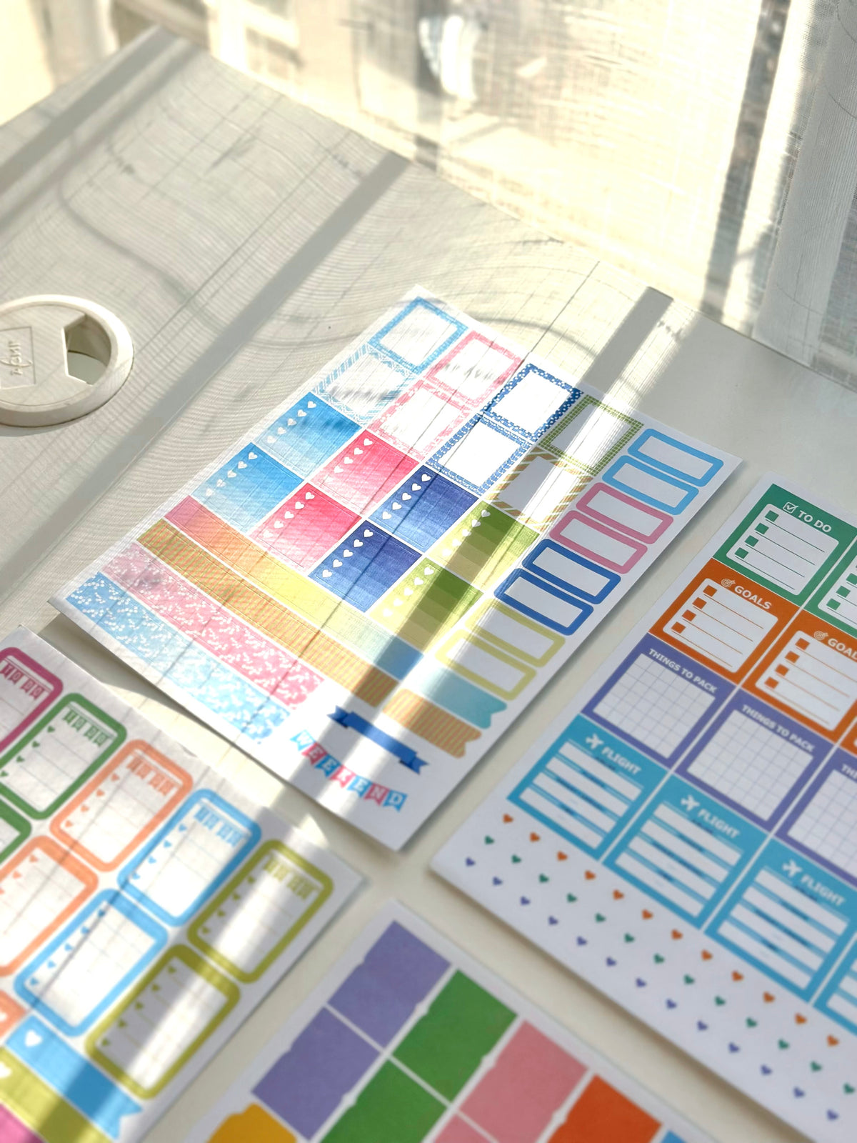 A5 Scrapbook Stickers Pack