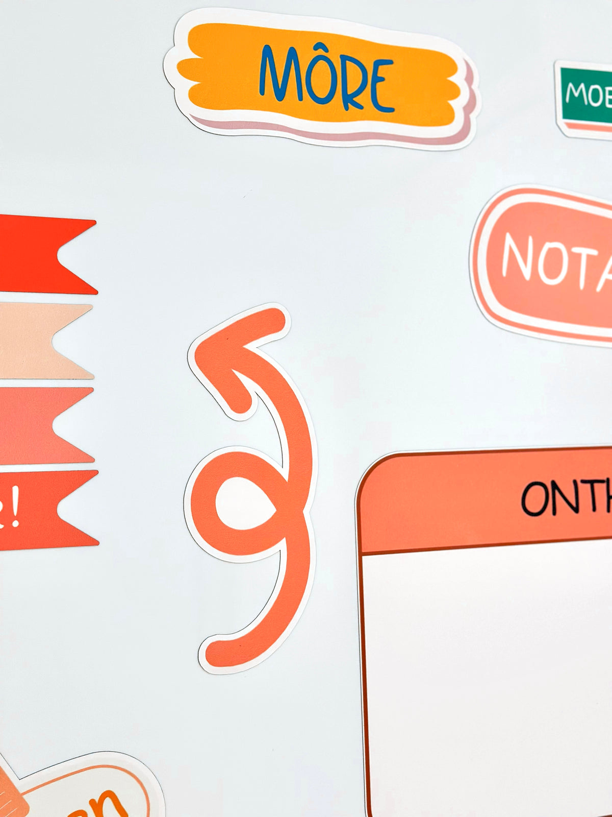 Soft Colourful Reminder Magnets