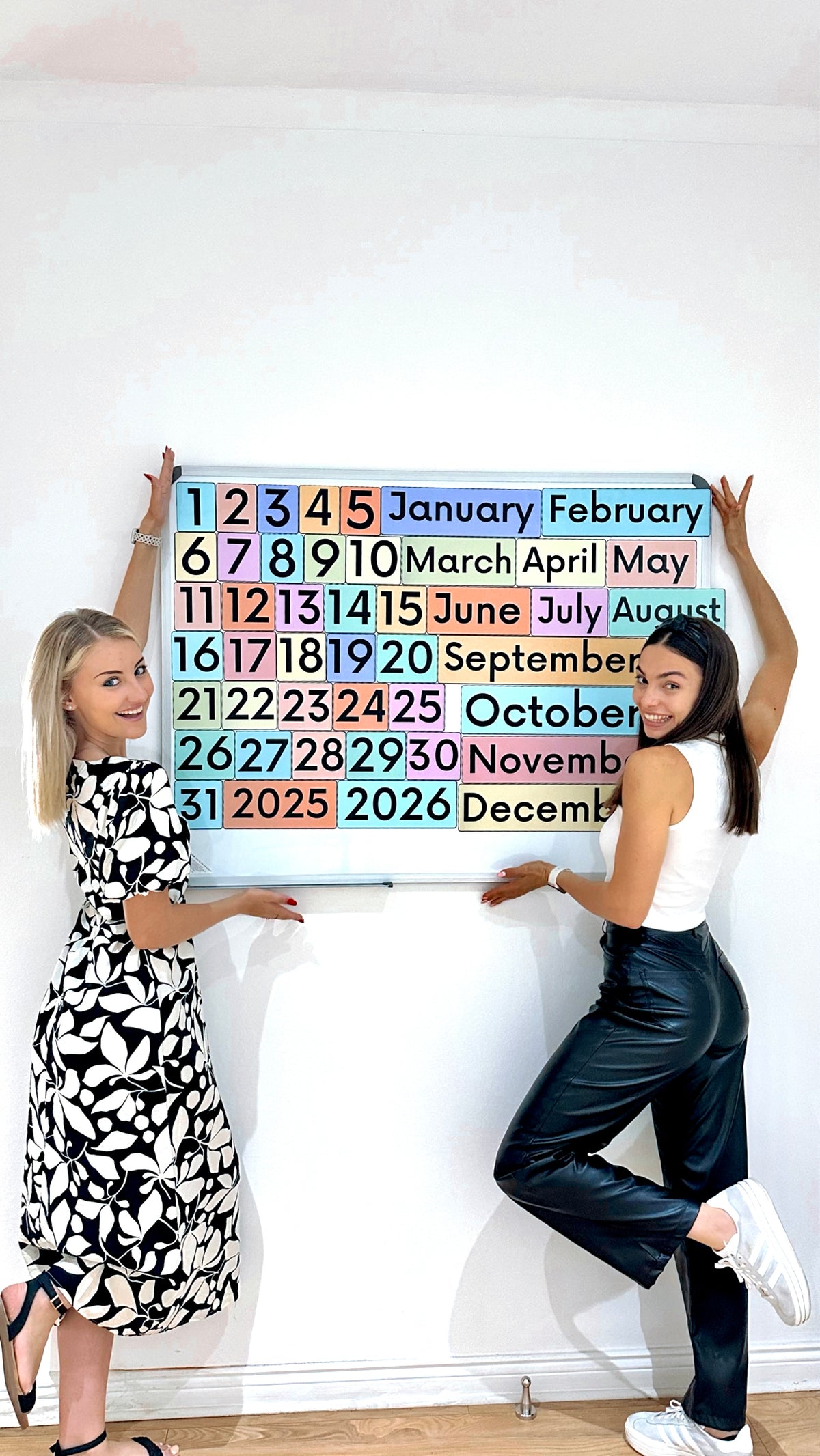 Colourful Calendar Magnets