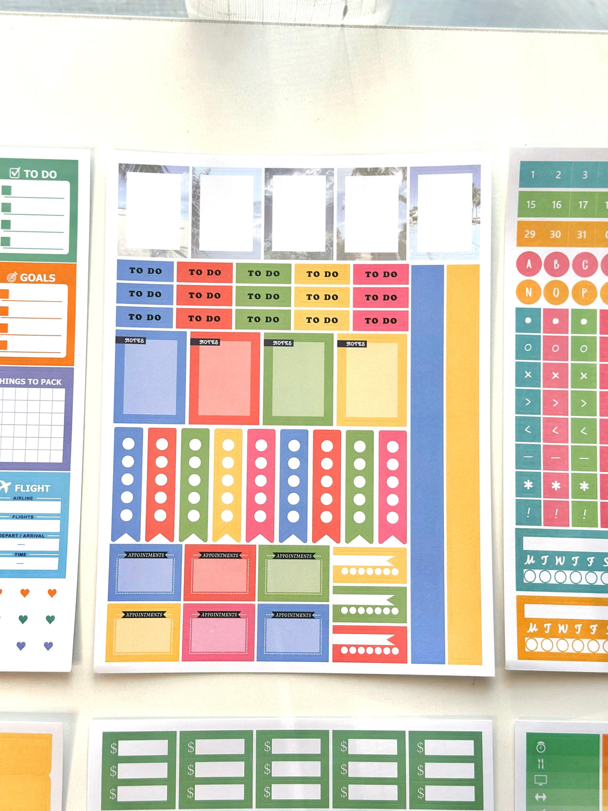 A5 Scrapbook Stickers Pack